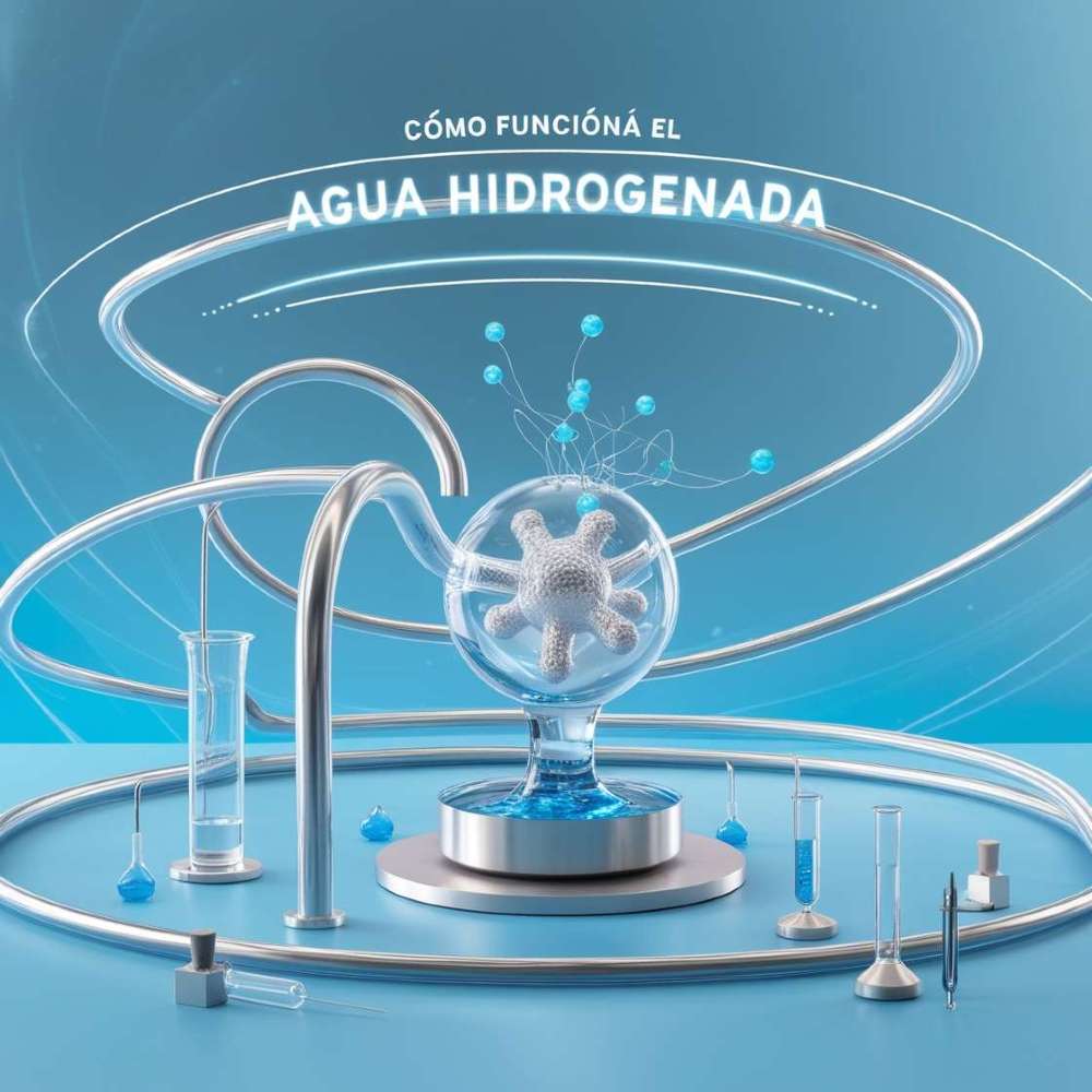 Cómo funciona el agua hidrogenada